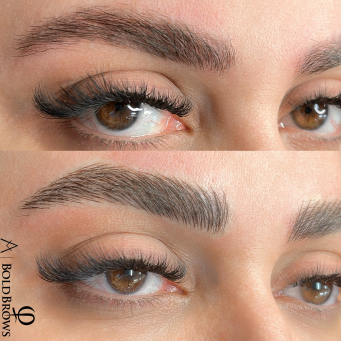 Eyebrow, eyelash & lip