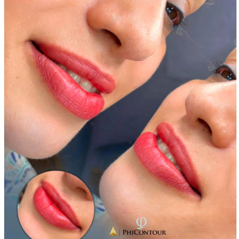 Eyebrow, eyelash & lip