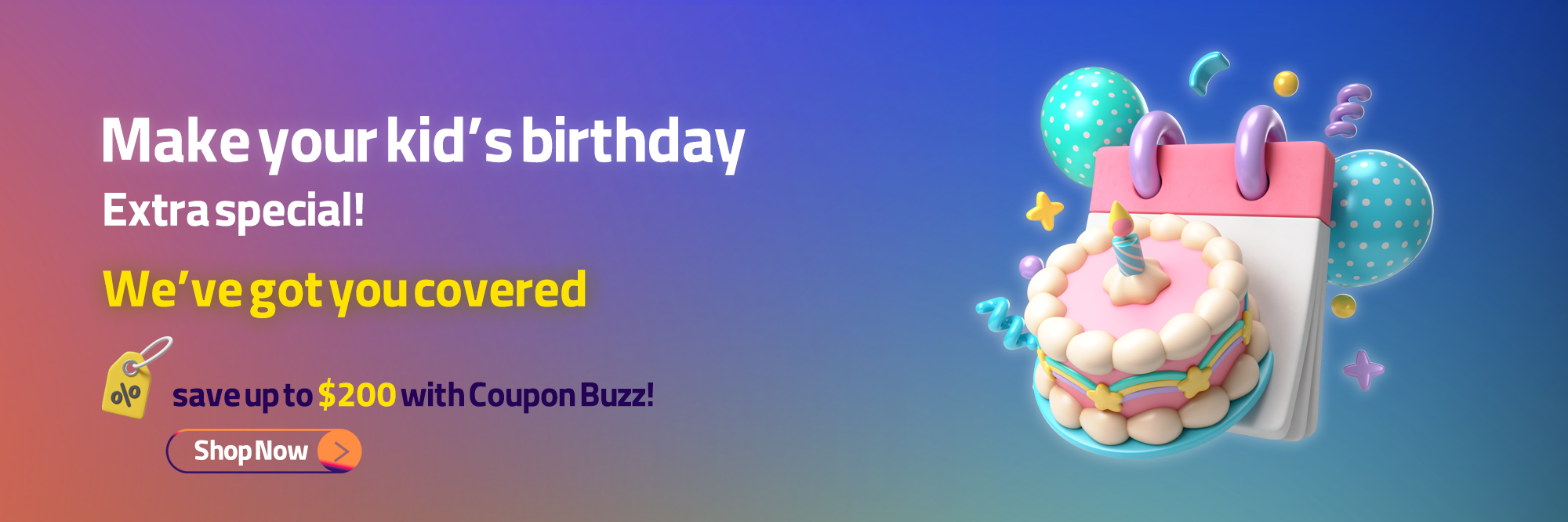 Coupon Buzz | Event Planner